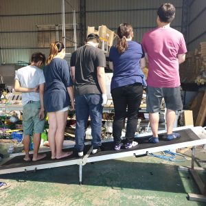 前後折疊式玻璃纖維斜坡板 175公分